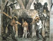 Diego Rivera Into the Mine oil painting reproduction